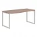Стол письменный левый XTEN-Q XQCT 169 L Дуб Сонома Алюминий_235504