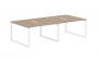Бенч-система EDIS EQWST 2713 Дуб Денвер светлый Белый_3637807