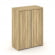 Шкаф средний широкий (2 средних фасада ЛДСП) Corner COR.ST-2.3 Гикори Песочный_476785