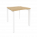 Стол рабочий на П-образном м/к ONIX O.MP-SP-0.8 Тиквуд Светлый/Белый_252075