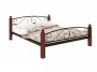 Кровать Вероника Lux Plus 1800х1900 Коричневая_133188