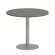 Стол журнальный круглый HOME OFFICE VR.SP-5-90.1 Металлик/Серый металл_230226