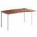Стол эргономичный IMAGO-S CA-2S(L/R) орех французский алюминий_120468