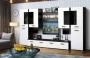 Набор мебели для гостиной Грация 1.2 МДФ матовый Венге/Белый_198962