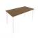 Стол письменный на металлокаркасе SLIM SYSTEM С.СП-5 Орех-Белый_237061