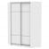 Шкаф-купе YA-230х1400-718-5(Белый-D4D4)_346593