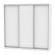 Шкаф-купе B-230х235х60-1(Белый-D9D9D9)_356349