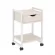 Тумба на колесных опорах с ящиком и полкой LOFT VR.L-T1.K Металл белый Денвер светлый_226918
