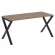 Стол рабочий LOFT VR.L-SRX-4.7 Металл черный Дуб Аризона_226880